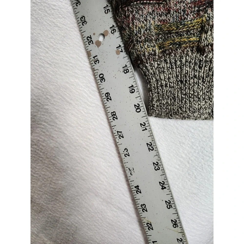 Progetto Mens Long Sleeve Sweater Pullover Made In Italy Size L Acrylic Wool